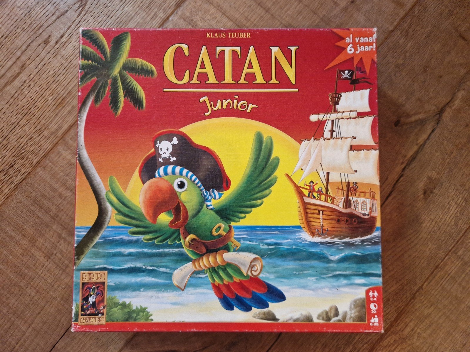 Catan Junior Bordspel - Avontuur voor Jonge Piraten, Een of twee spelers, Ophalen of Verzenden, Gebruikt, 999 Games