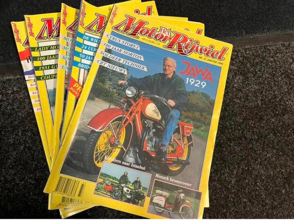 Het Motor Rijwiel vintage boekjes jaar 1999, Ophalen of Verzenden, Zo goed als nieuw, Motoren