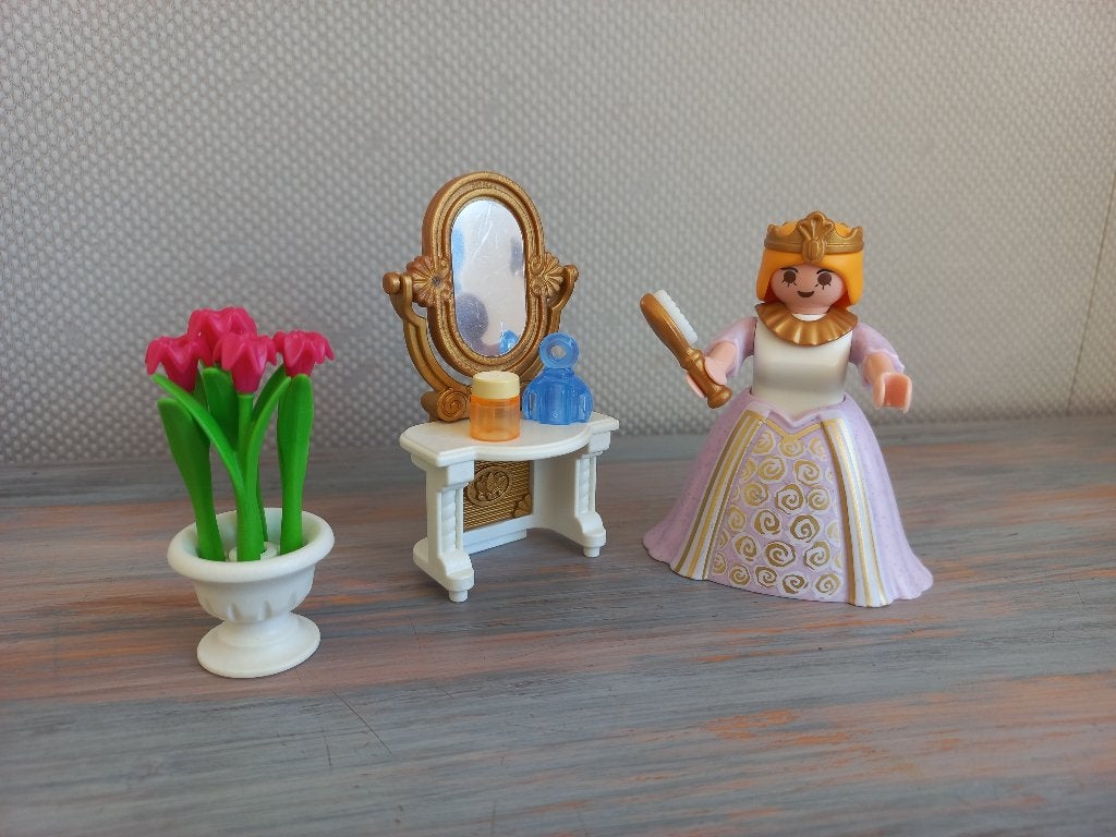 Playmobil 4940 - Prinses met Kaptafel, Complete set, Ophalen of Verzenden, Zo goed als nieuw, Princess