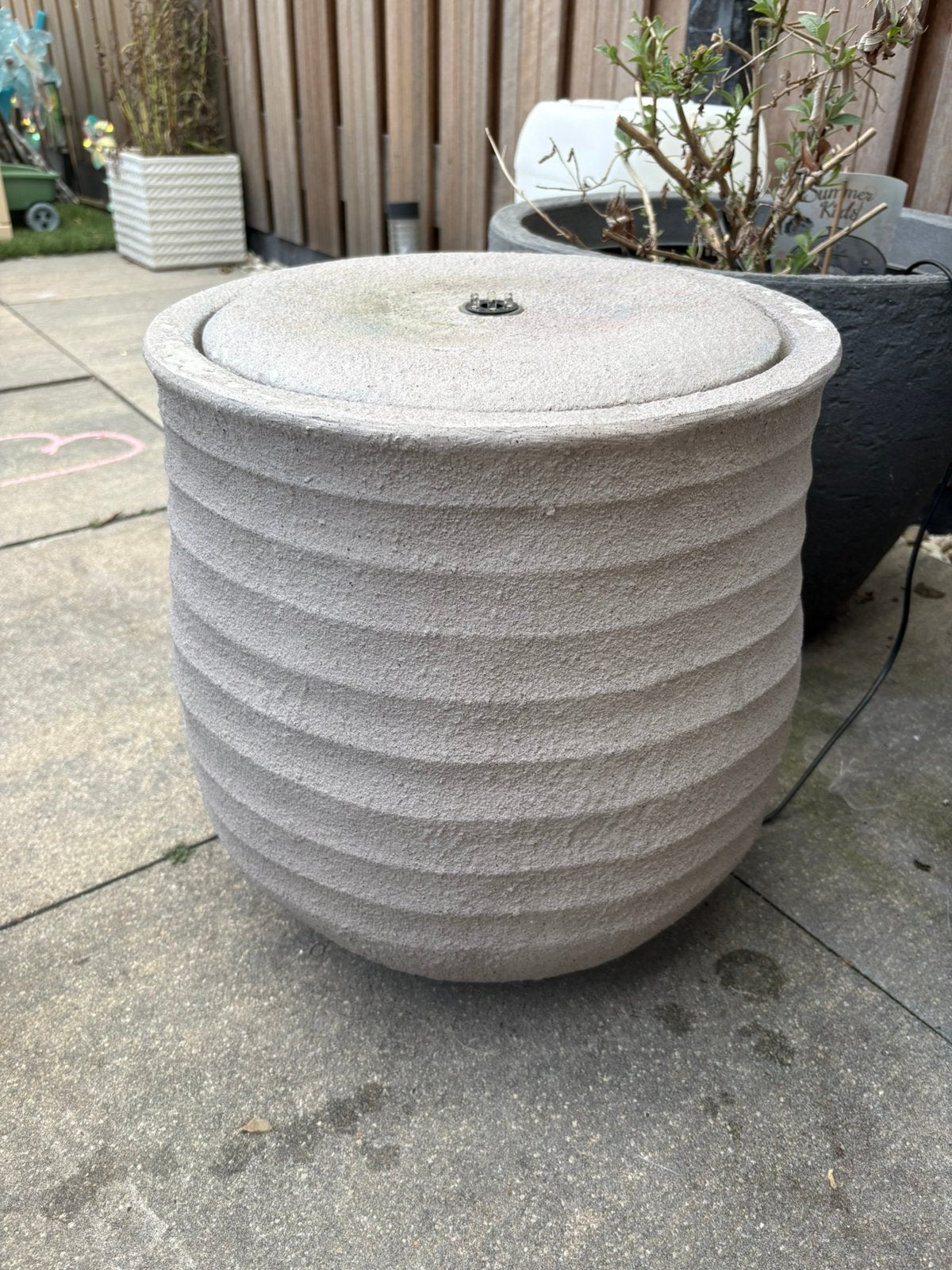 Sierfontijn met stekker, Tuin en Terras, Ophalen of Verzenden, Zo goed als nieuw