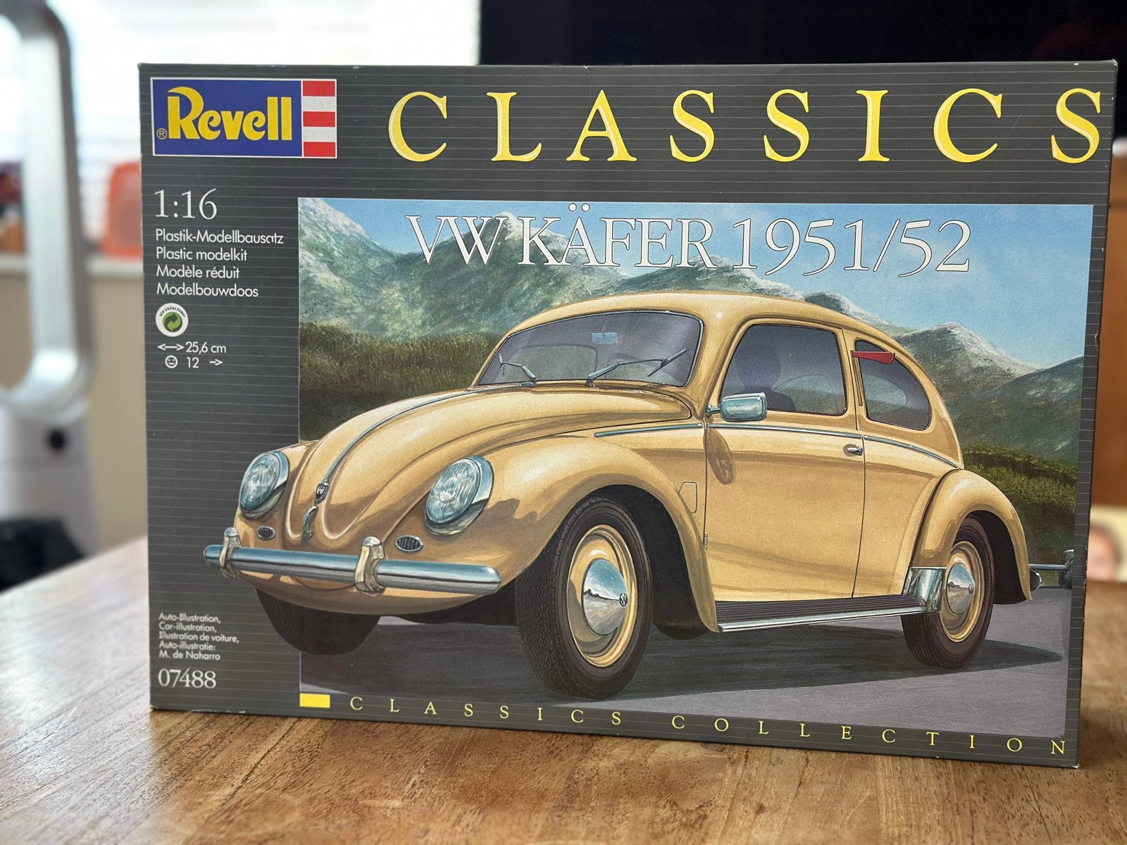 Revell Classics VW Kever 1951/52 Modelbouwkit 1:16 07488, Auto, Revell, Groter dan 1:32, Nieuw