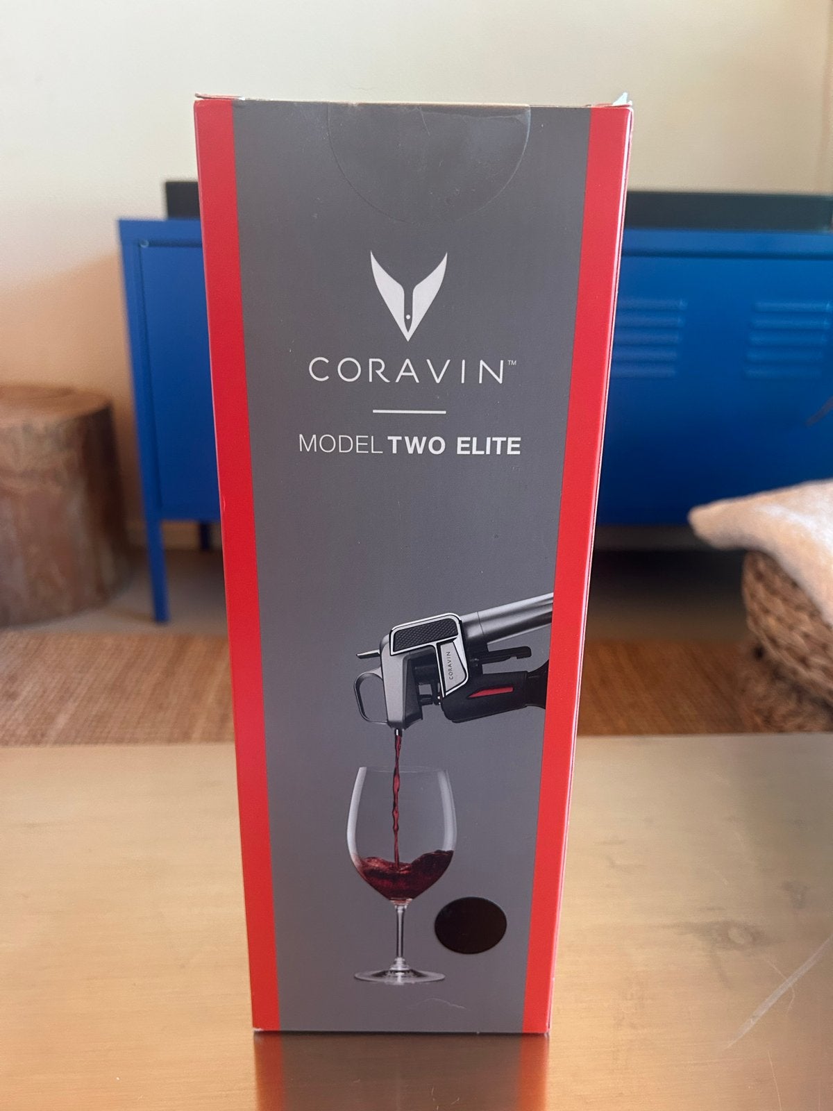 Coravin Model Two Elite Nieuw in doos, Nieuw, Ophalen of Verzenden, Minder dan 5 flessen, Metaal