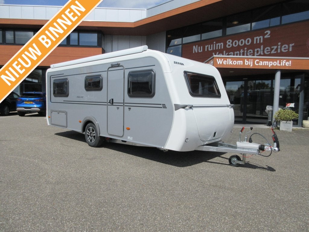 Eriba Feeling 442 !! NIEUW BIJ CAMPOLIFE !!, Schokbreker, Overige typen, Tot en met 3, 5 tot 6 meter