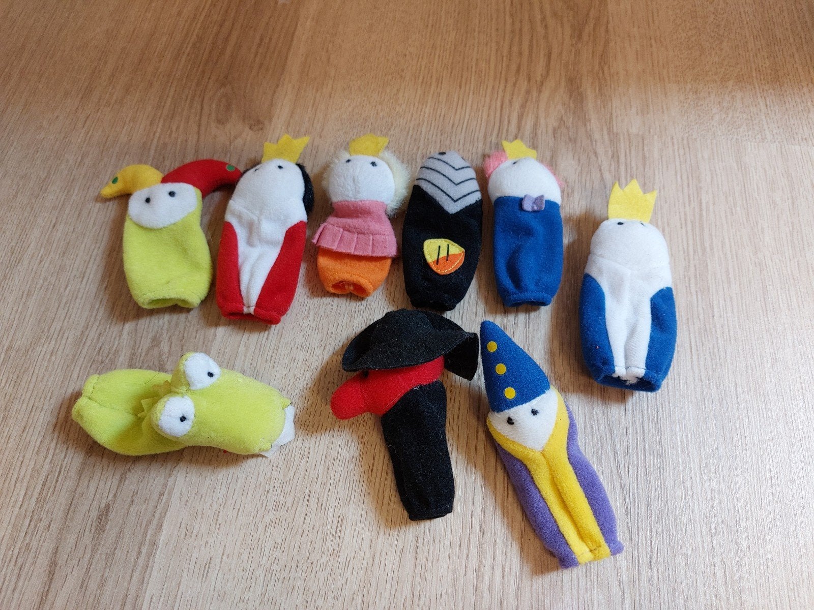 IKEA vingerpopjes ridders, Kinderen en Baby's, Speelgoed | Knuffels en Pluche, Ophalen of Verzenden