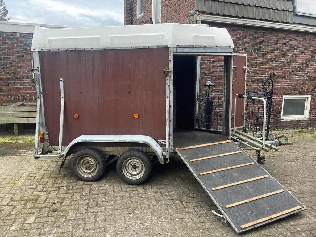 Henra veetrailer ponytrailer /shetland menwagen b rijbewijs, Ophalen, Gebruikt, Hout, Overige typen
