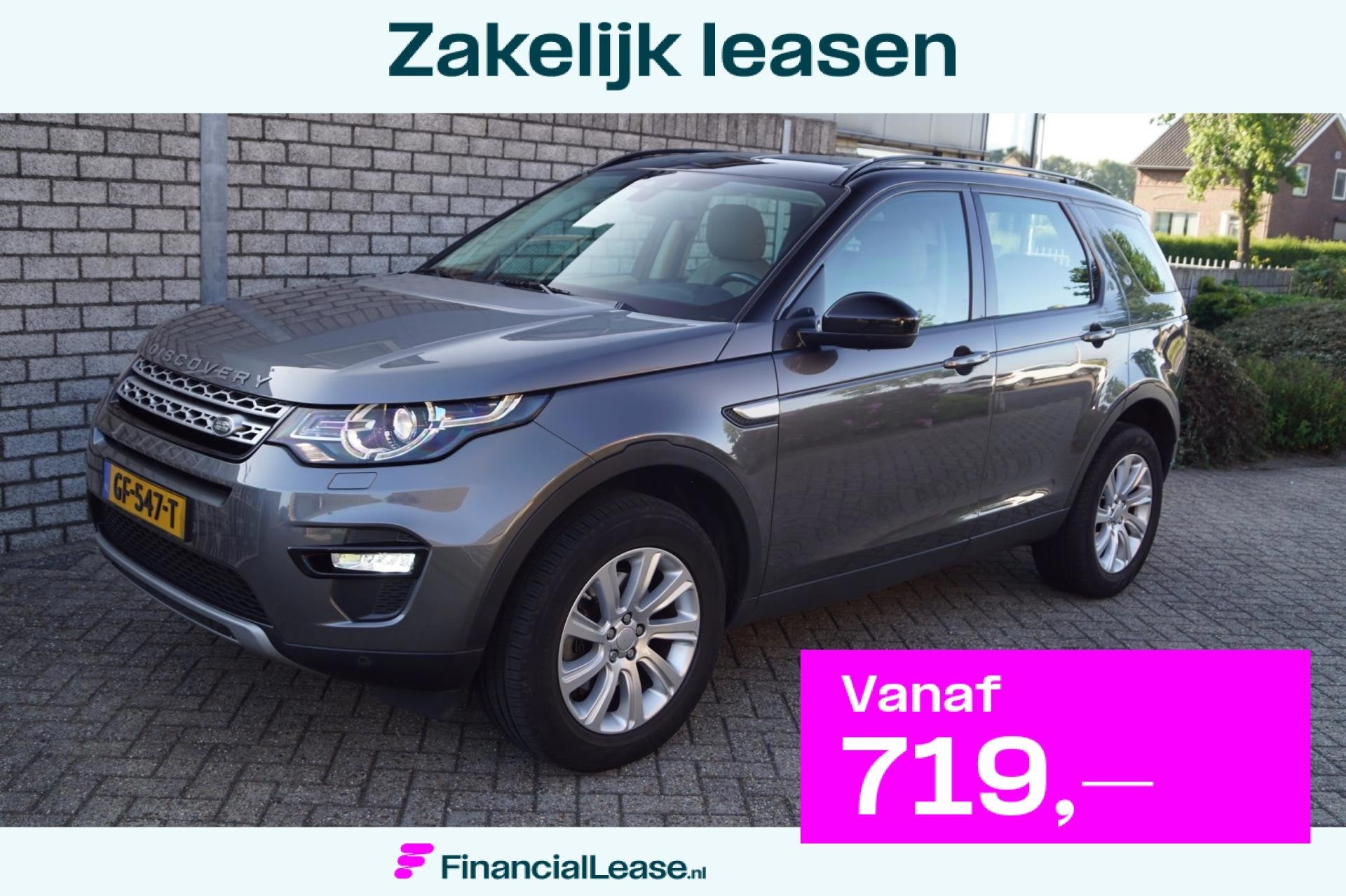 Land Rover Discovery Sport 2.0 Si4 4WD HSE Autom 241PK Xeno, 1733 kg, Gebruikt, Beige, 4 cilinders