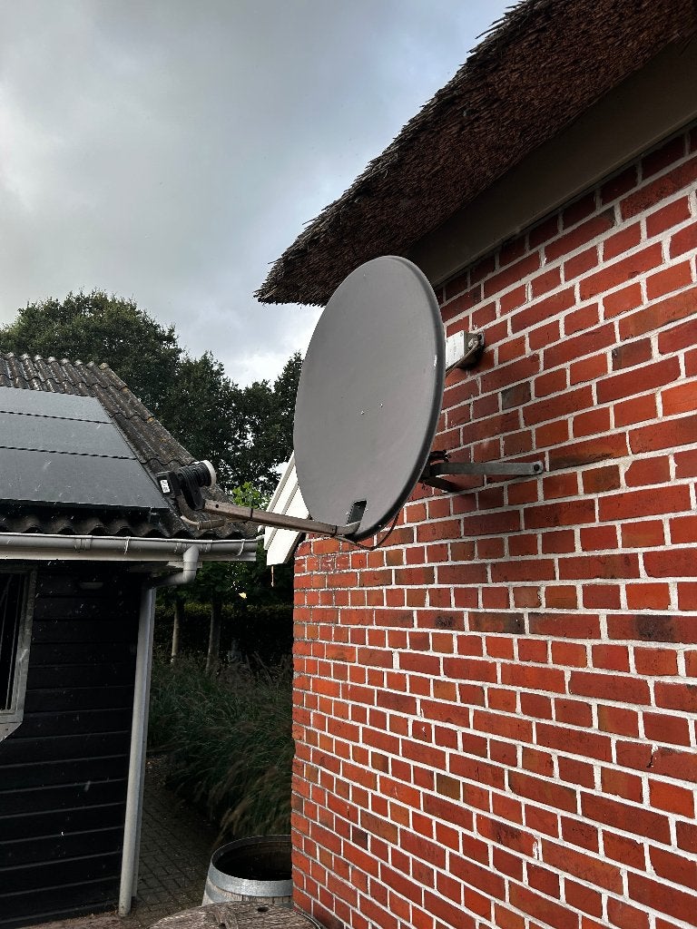 Schotelantenne en ontvanger, Audio, Tv en Foto, Ophalen, Gebruikt, (Schotel)antenne, Overige merken