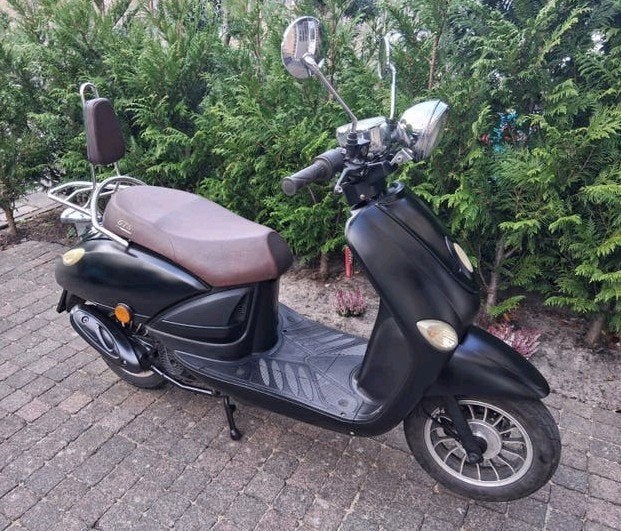 GTS Piemonte Scooter Zwart -  Goed Onderhouden scooter 55 km, Ophalen, Gebruikt, Benzine, Overige merken