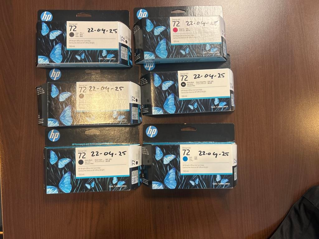 HP 72 DesignJet inktcartridges, Computers en Software, Printerbenodigdheden, Nieuw, Cartridge, Ophalen of Verzenden
