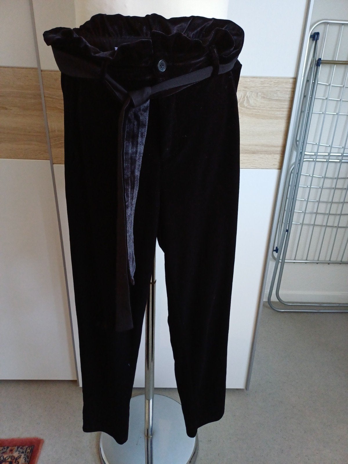 Co'Couture Zwarte Fluwelen Broek - Maat XS, Kleding | Dames, Co'Couture, Ophalen of Verzenden
