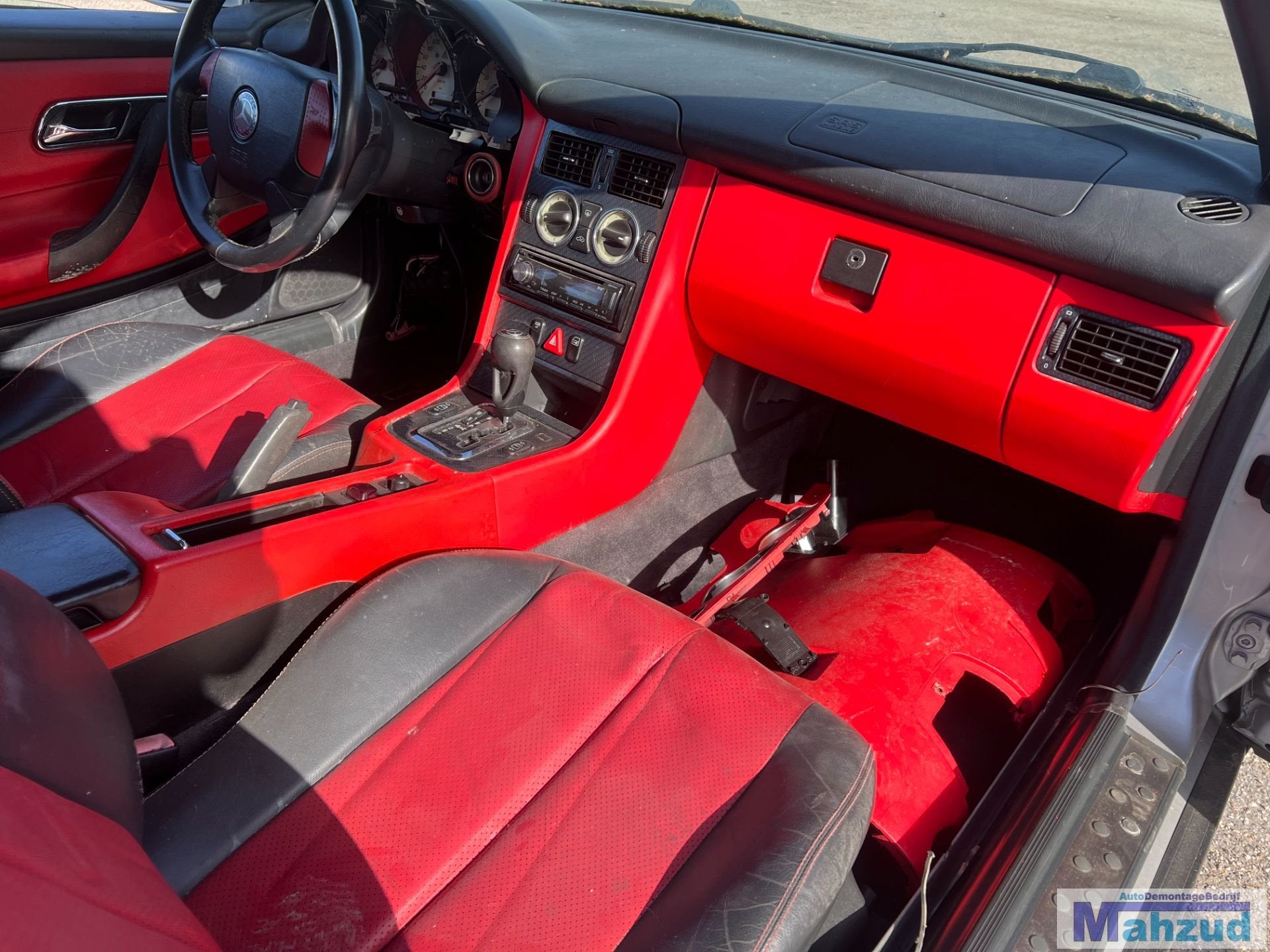 MERCEDES SLK R170 Zwart rood dashboard delen interieur delen, Auto-onderdelen, Dashboard en Schakelaars, Gebruikt, Mercedes-Benz AG