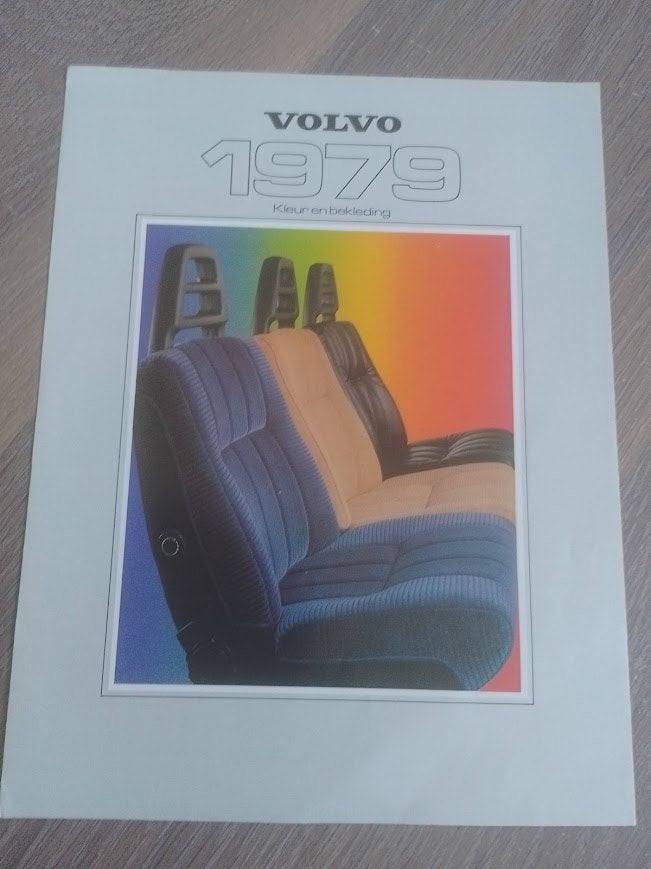 Volvo 1979 kleuren en bekleding, Ophalen of Verzenden, Nieuw, Volvo