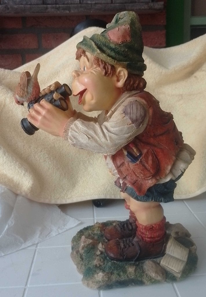 Laaf natuurliefhebber zeldzaam, Ophalen of Verzenden, Zo goed als nieuw, Beeldje of Poppetje