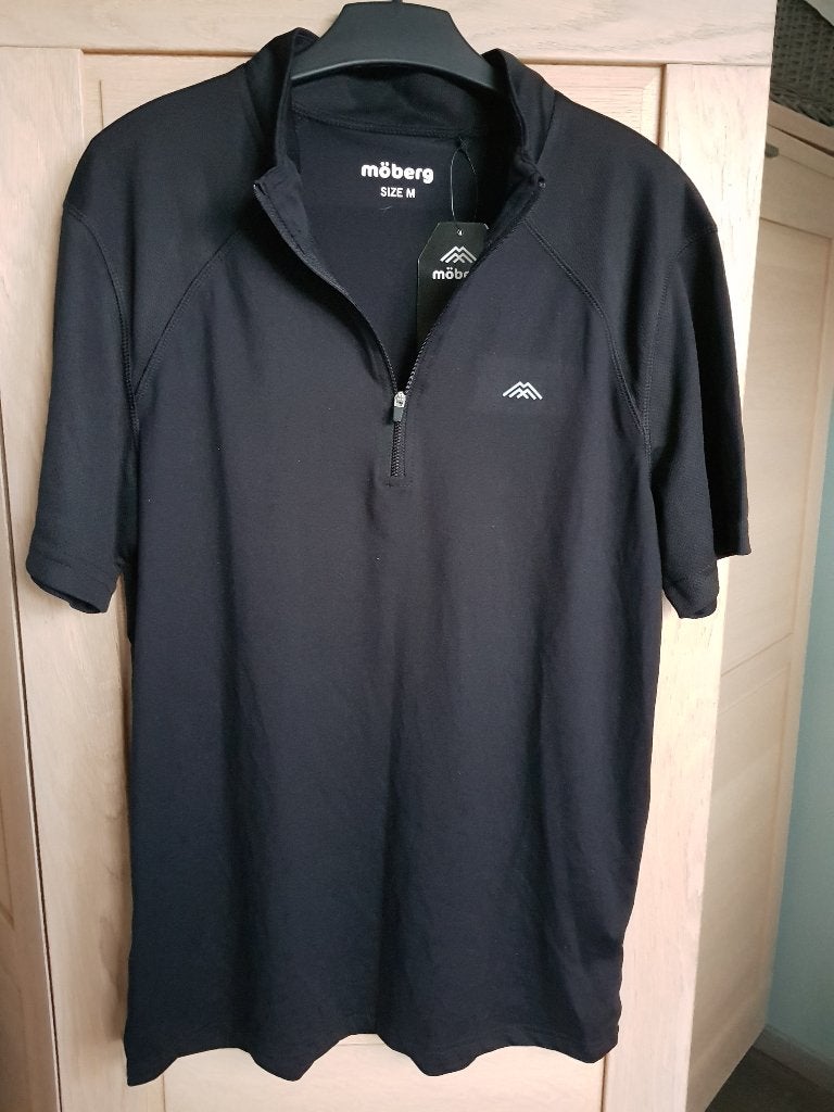 Sportshirt / polo voor heren -- maat M -- Möberg (nieuw!), Kleding | Heren, Möberg, Maat 48/50 (M), Zwart, Nieuw