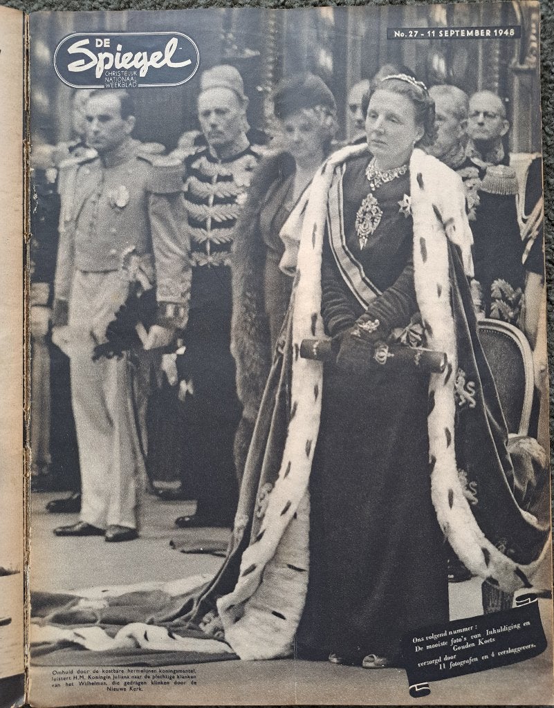 ‘De Spiegel’ en ‘Kroniek van de week’. jaar 1948 compleet, Boeken, Ophalen of Verzenden, Gelezen, Overige typen
