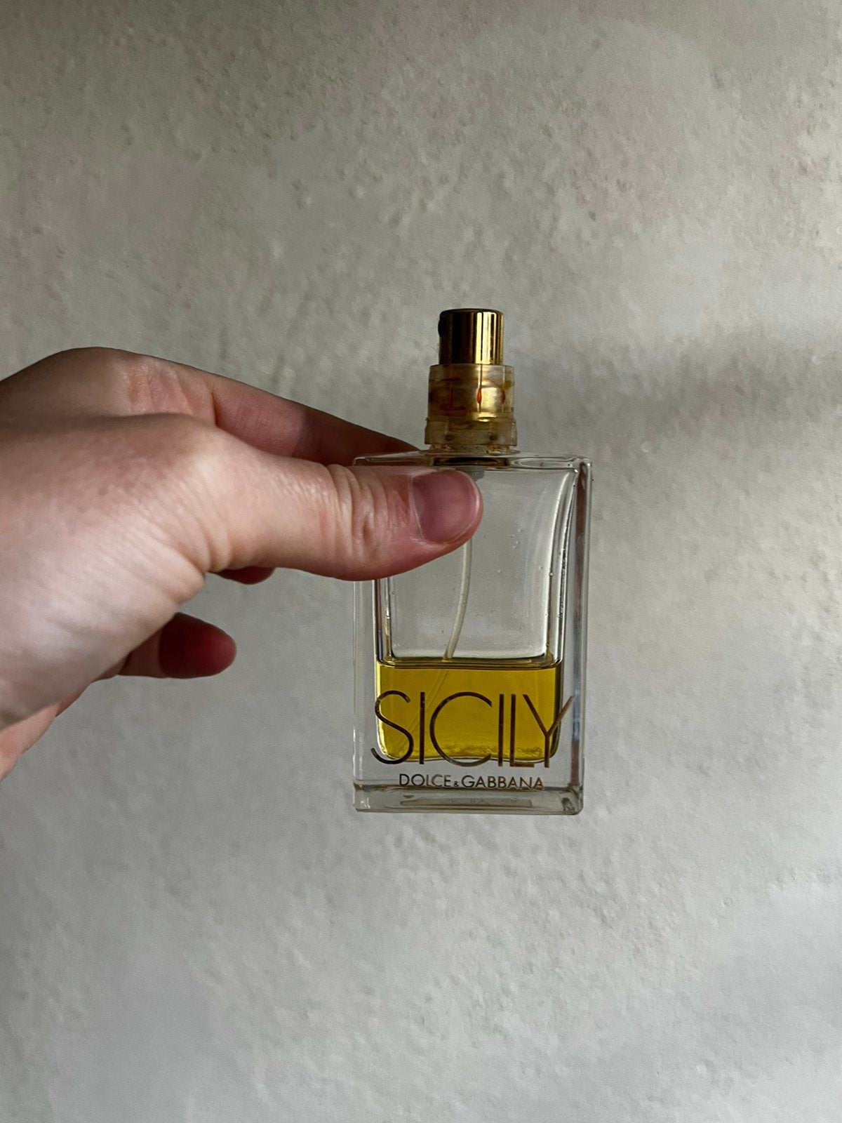 Vintage Dolce & Gabbana Sicily EDP - 25ml, Ophalen of Verzenden, Gebruikt, Parfumfles