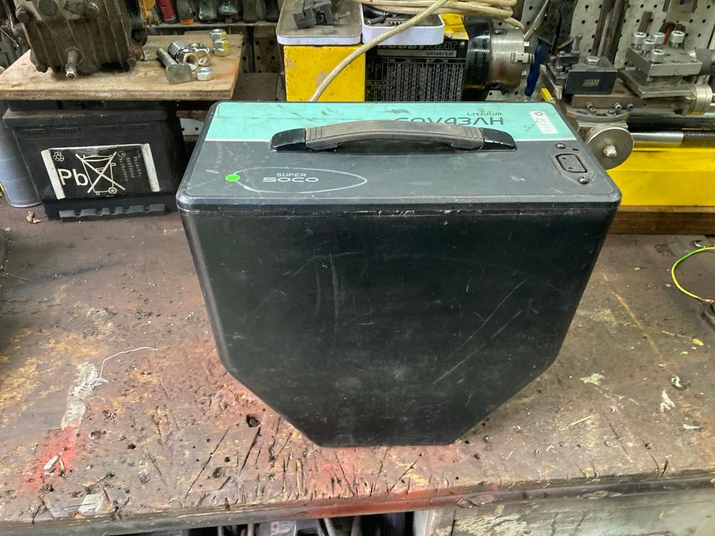 60V Super Soco Li-ion Batterij - 43Ah, Ophalen, Gebruikt