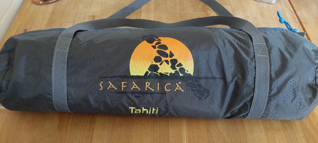 Safarica tahihi windscherm, Caravans en Kamperen, Ophalen of Verzenden, Zo goed als nieuw