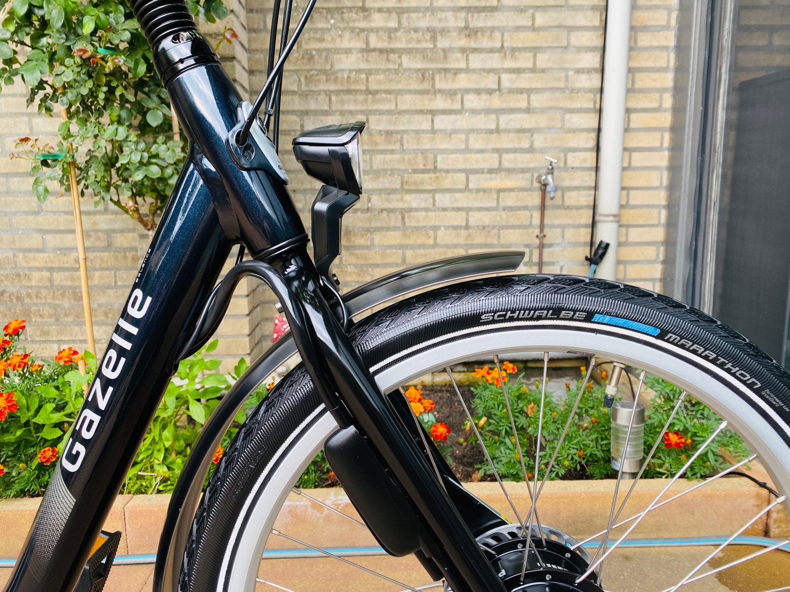 Elektrische Gazelle Balance.Fr U46 cm.Totaal.km 1057, Ophalen of Verzenden, Zo goed als nieuw, Minder dan 47 cm, 5467kc