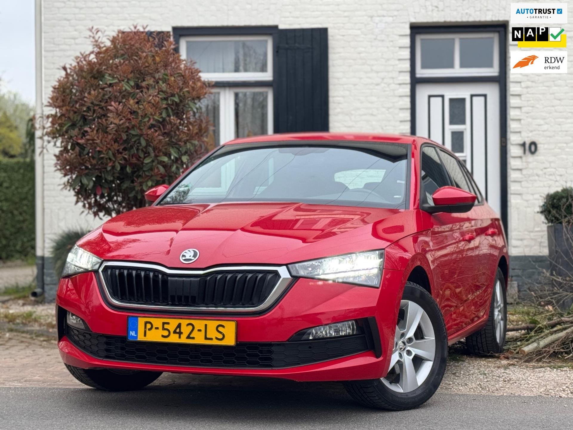 Skoda Scala 1.0 TSI Sport Business|Automaat|ACC|Stoelverwarm, Auto's, Scala, Gebruikt, 620 kg, Origineel Nederlands