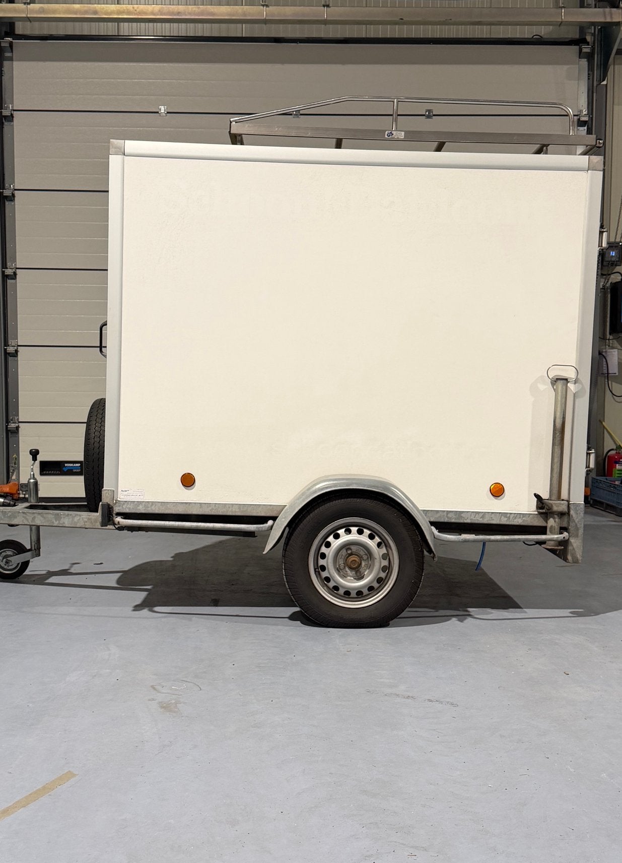 Telewash / Tuckerpole aanhanger met eigen osmose installatie, Ophalen