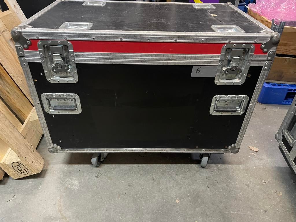 Flightcase Pro Kwaliteit 95x56cm 52+9cm Hg.Wheels+Klapdeksel, Ophalen, Gebruikt, Overige instrumenten, Flightcase