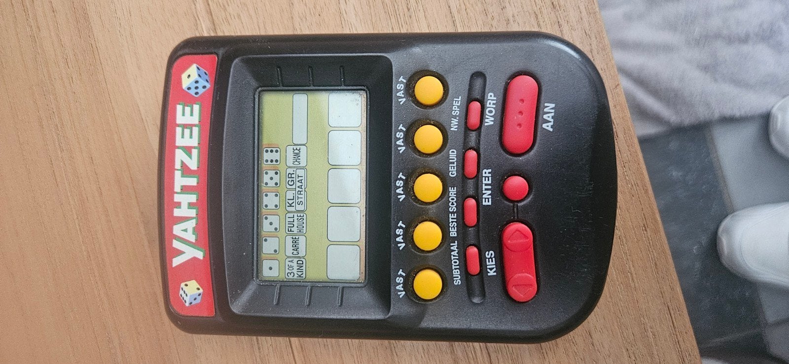 YAHTZEE VINTAGE VERZAMEL - Elektronisch Handheld Spel, Ophalen of Verzenden, Gebruikt
