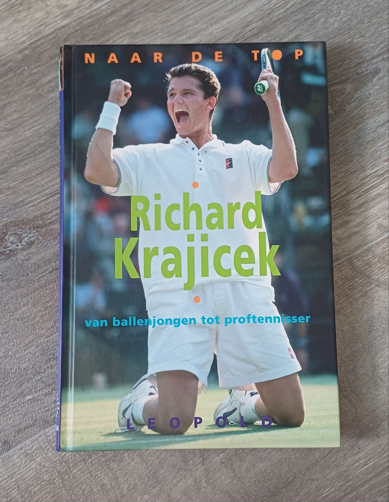 Naar de top - Richard Krajicek., Boeken, Ophalen, Zo goed als nieuw
