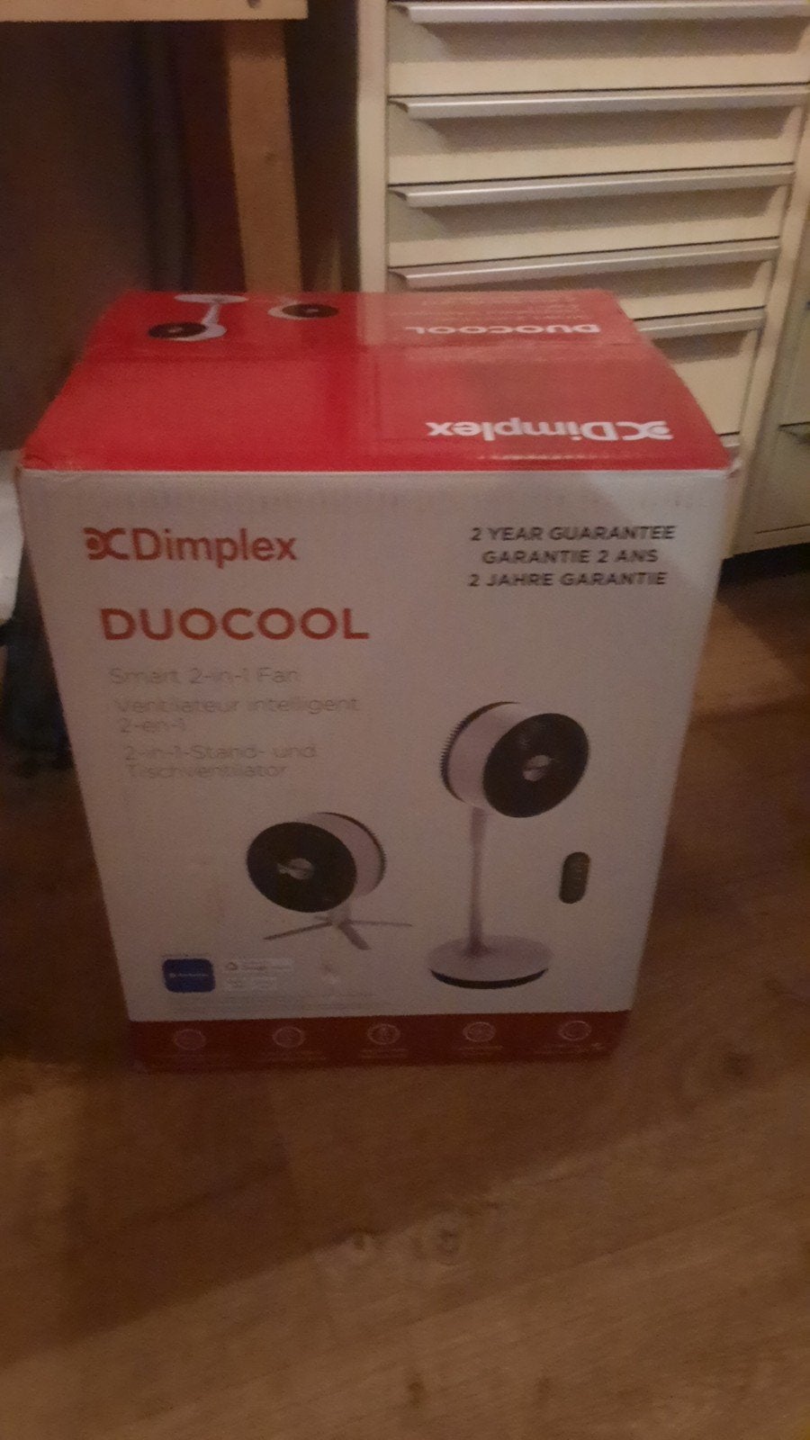 Dimplex DUOCOOL Smart 2-in-1 Ventilator (Nieuw), Witgoed en Apparatuur, Ventilatoren, Nieuw, Tafelventilator, Ophalen of Verzenden