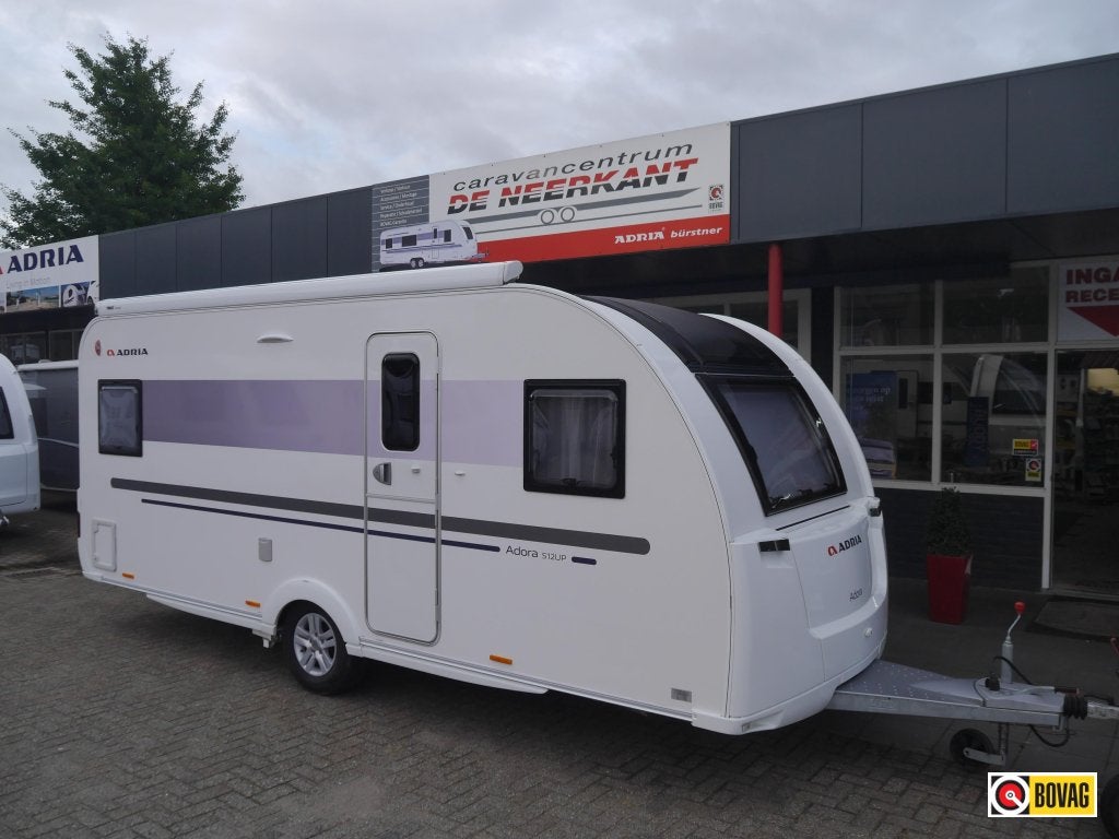 Adria Adora 512 UP zeer compleet, Schokbreker, Rondzit, Bedrijf, Overige typen