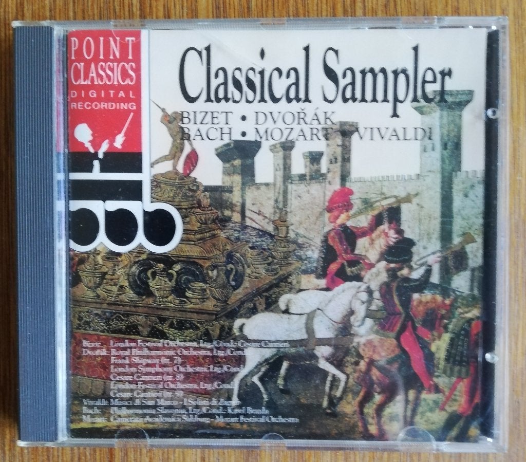Classic Sampler Bizet, Dvorák, Bach, Mozart, Vivaldi, Ophalen of Verzenden, Barok, Gebruikt, Overige typen