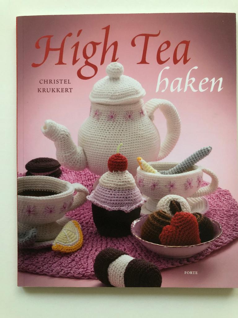 High tea haken, Breien en Haken, Verzenden, Zo goed als nieuw, Christel Krukkert