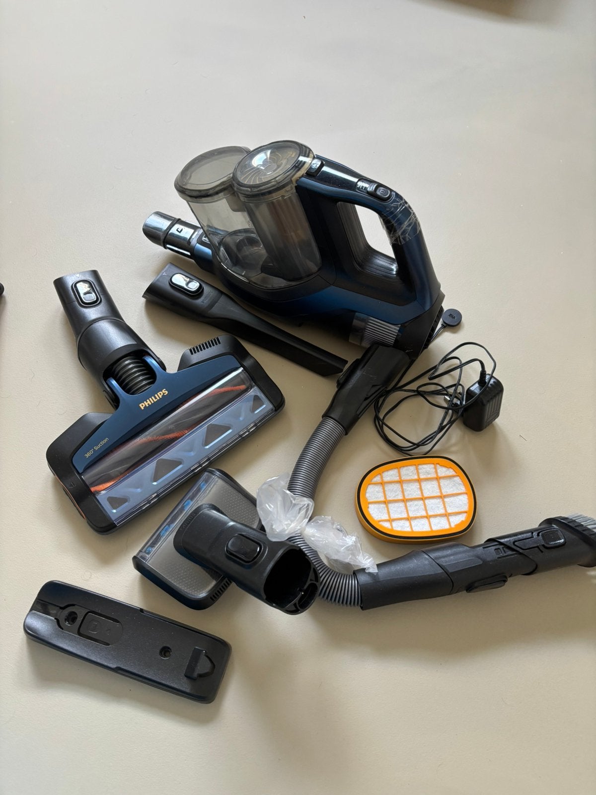 Steelstofzuiger philps, Witgoed en Apparatuur, Stofzuigers, Ophalen of Verzenden, Gebruikt, Steelstofzuiger, Philips