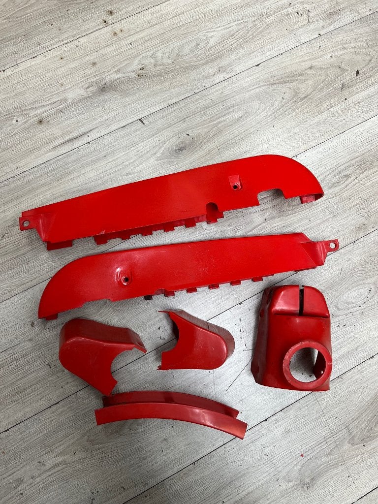 Complete rode/originele kunststof set Kreidler '68-'72., Ophalen of Verzenden, Gebruikt, Overige typen