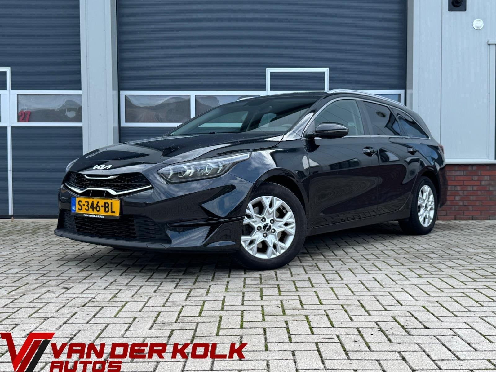 Kia Ceed Sportswagon 1.0 T-GDi MHEV DynamicPlusLine | Camera, Stof, Gebruikt, 1309 kg, Zwart