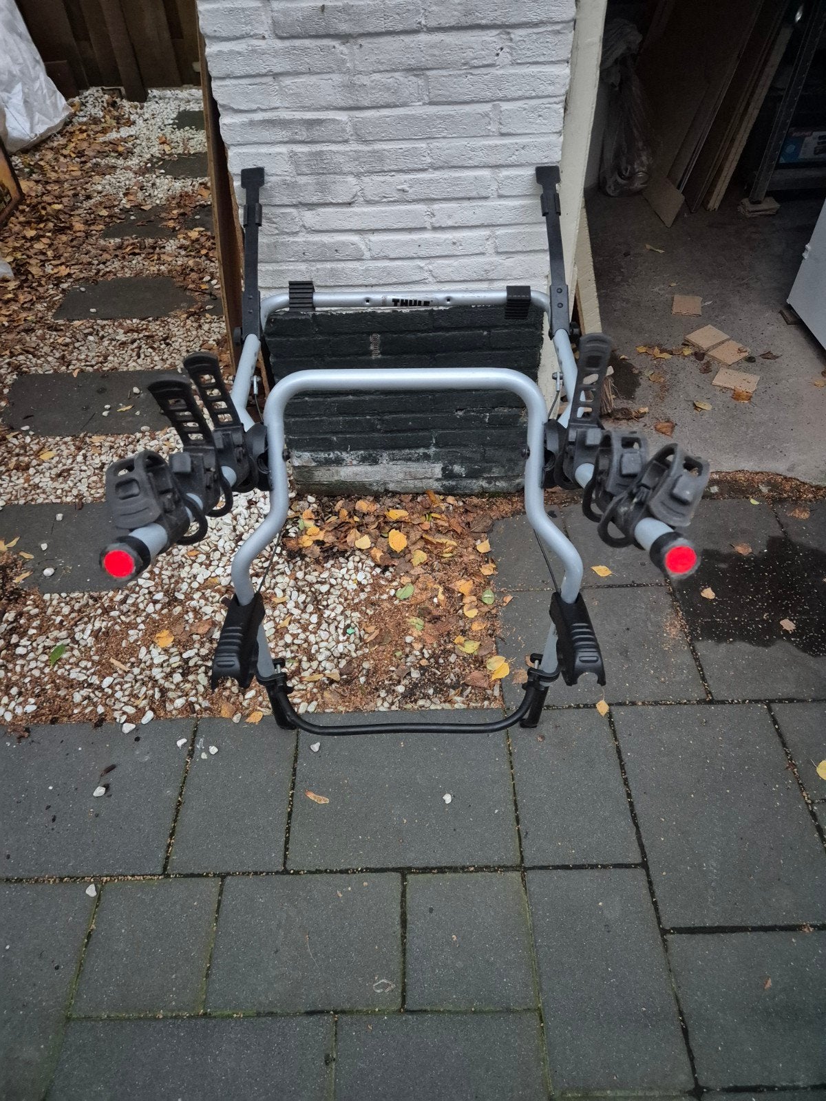 Thule ClipOn 9104 Achterklep Fietsendrager - 3 Fietsen, 3 fietsen of meer, Gebruikt, Brede banden, Achterklepdrager