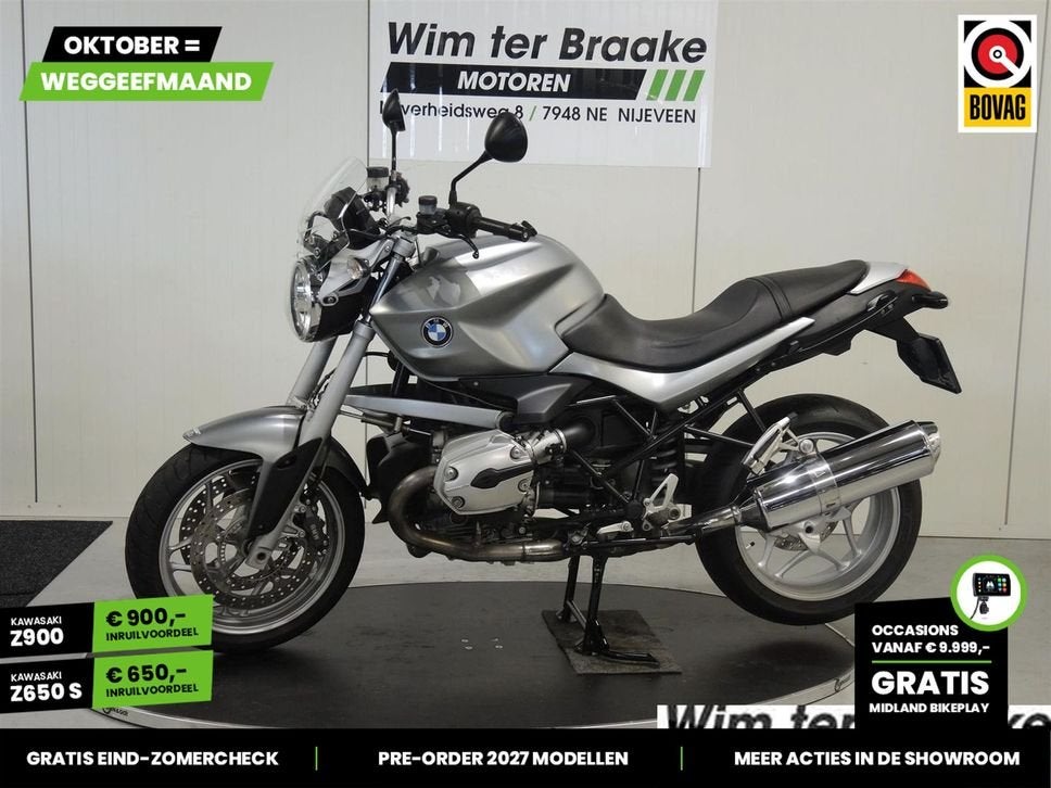 Bmw R 1200 R ABS (bj 2007), 2 cilinders, Motorrijbewijs A, Bedrijf, Bmw