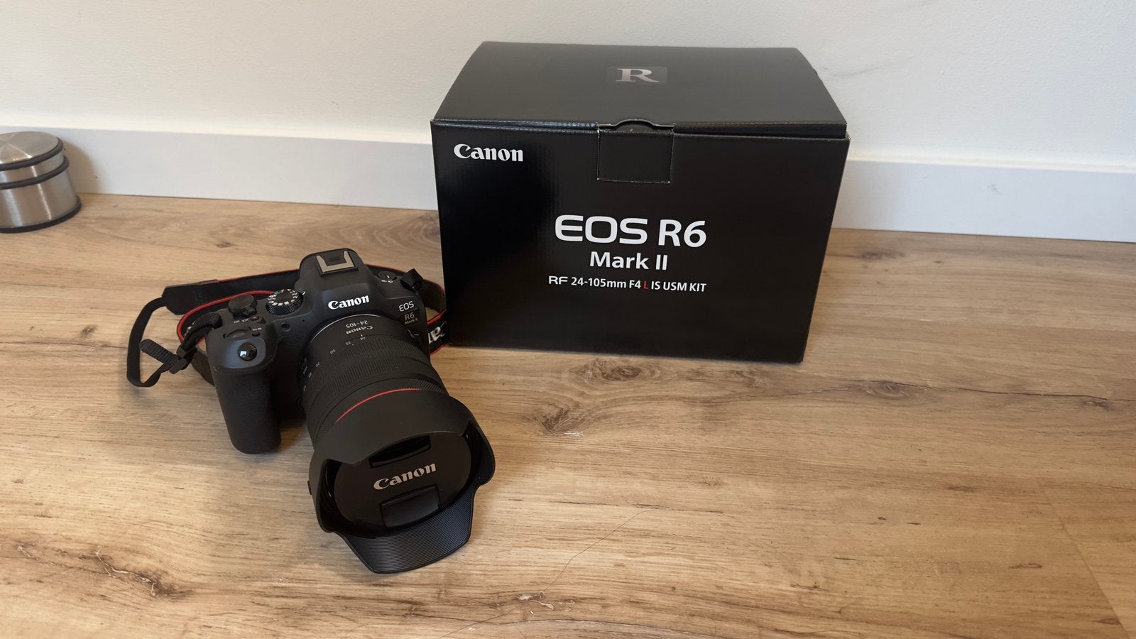 Canon EOS R6 Mark II met RF 24-105mm F4 L IS USM Uitstekend!, Audio, Tv en Foto, Fotocamera's Digitaal, Ophalen, Spiegelreflex