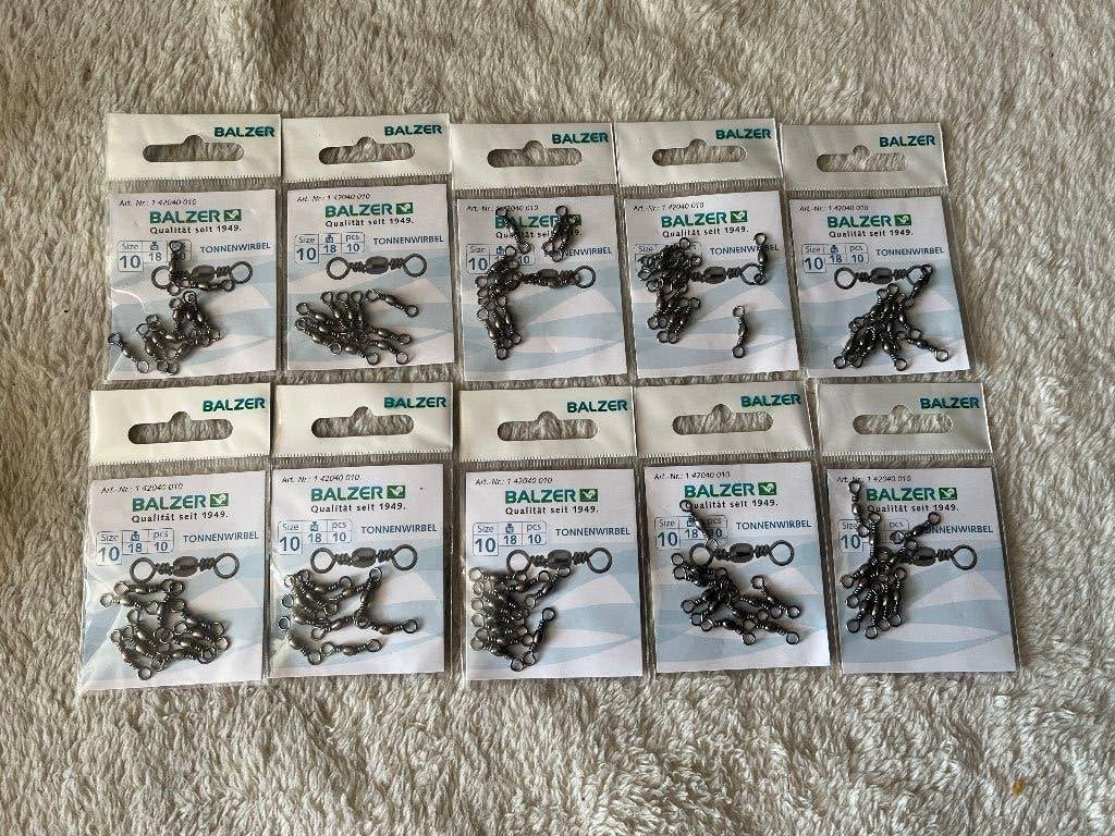 adv 238 / NIEUW  mixset 10 pakjes wartels BALZER, Watersport en Boten, Ophalen of Verzenden, Nieuw, Overige typen
