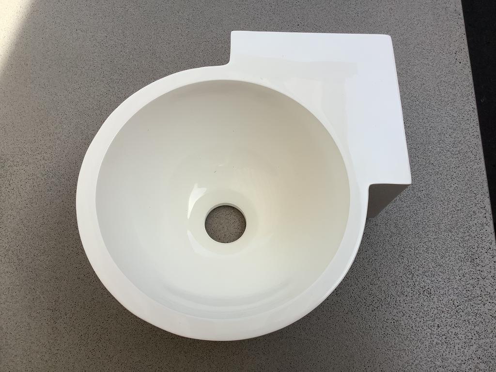 Hoekfontein rond, Nieuw, Ophalen of Verzenden, Minder dan 100 cm, Wasbak of Wastafel