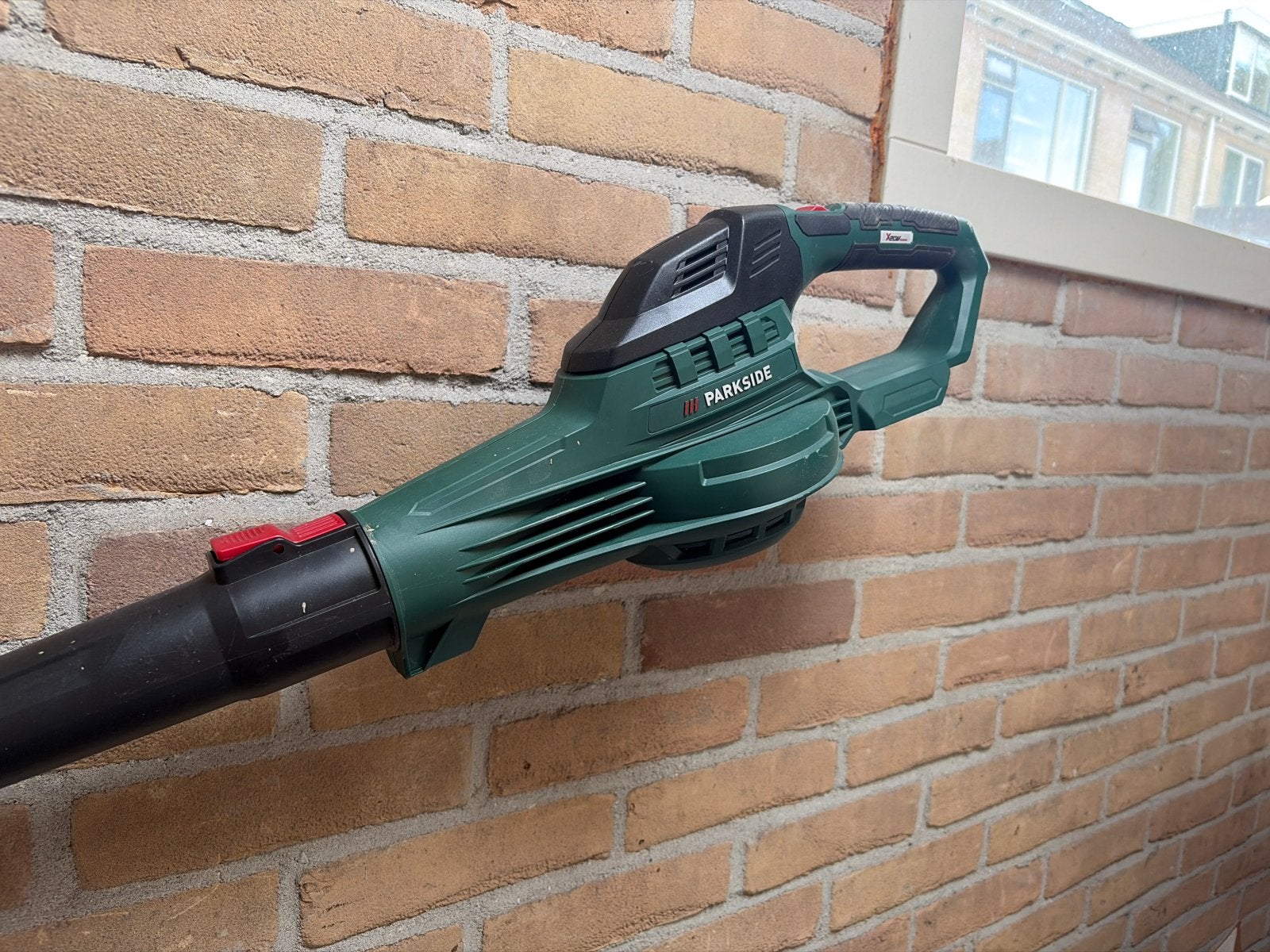 Parkside Bladblazer (zonder accu), Tuin en Terras, Ophalen of Verzenden, Zo goed als nieuw, Accu, Handgedragen
