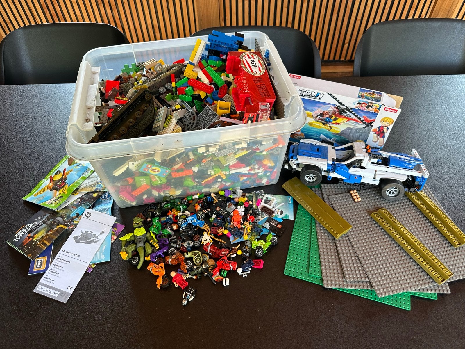 Grote partij bouwstenen, diverse merken (Lego-compatibe), Verzenden, Gebruikt, Overige merken