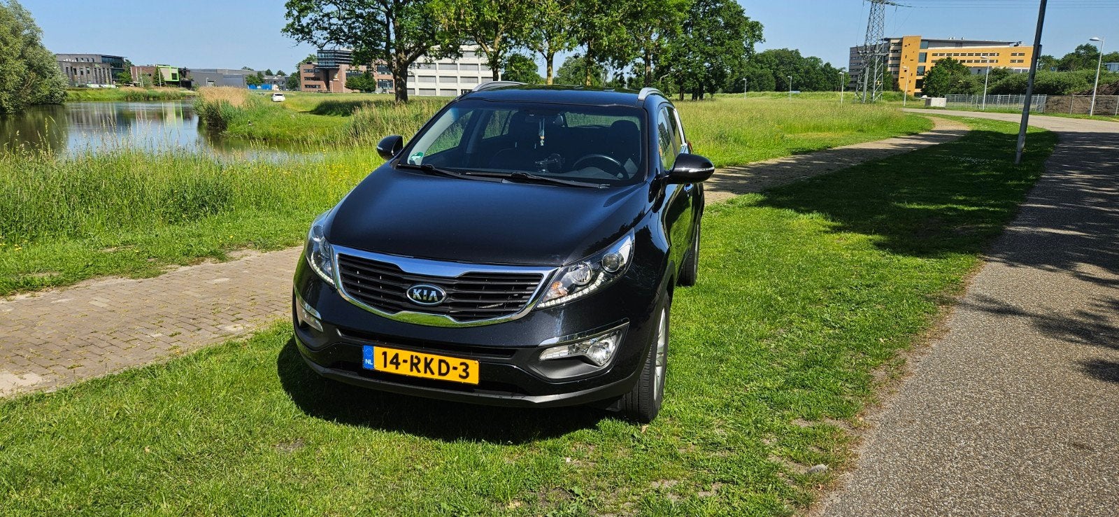 Kia Sportage 1.6 GDI 135pk Ecodynamics 2011 Zwart, Auto's, Kia, Voorwielaandrijving, 1280 kg, 1591 cc, 4 cilinders