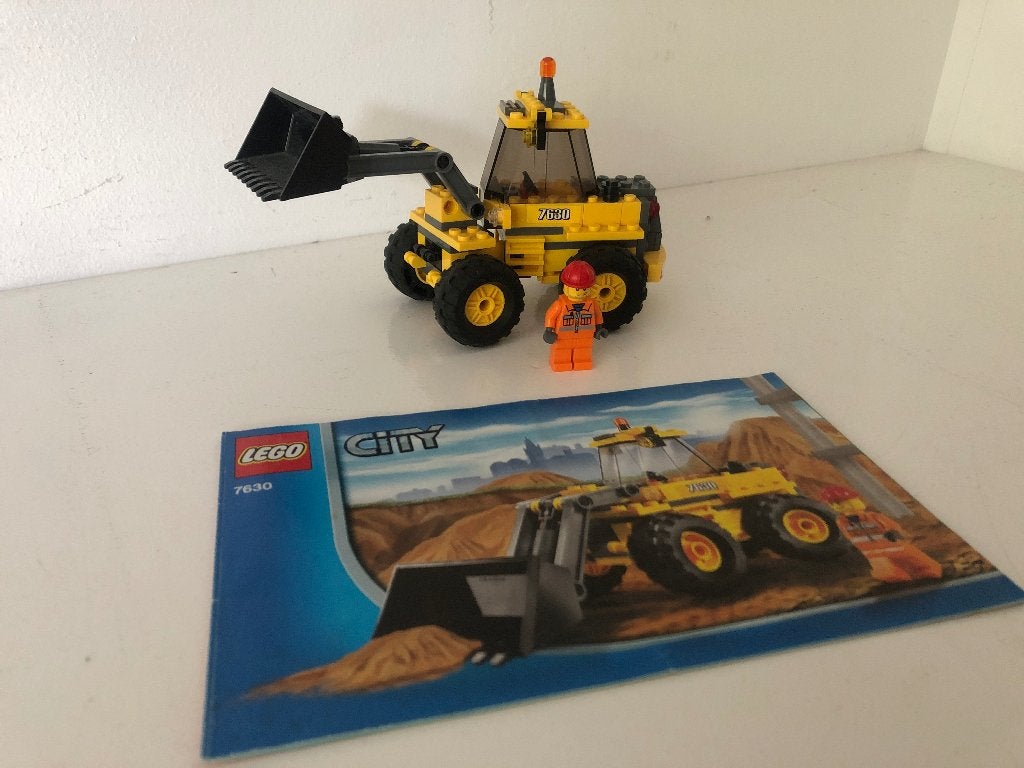 LEGO City wiellader - 7630, Kinderen en Baby's, Speelgoed | Duplo en Lego, Compleet, Gebruikt, Lego, Ophalen of Verzenden