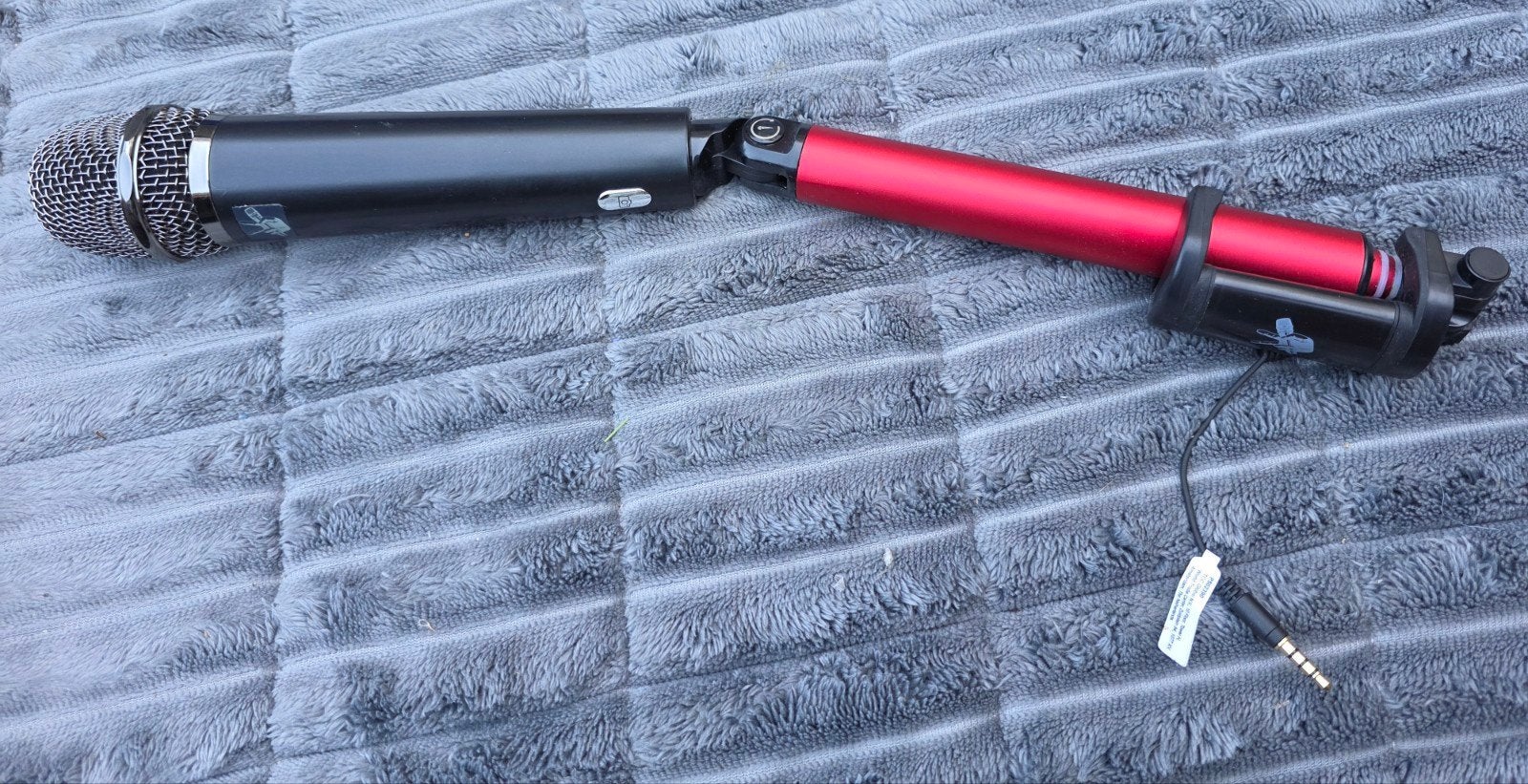 The Voice of Holland Sing-a-long Selfie Stick met Microfoon, Ophalen of Verzenden, Gebruikt, Zangmicrofoon