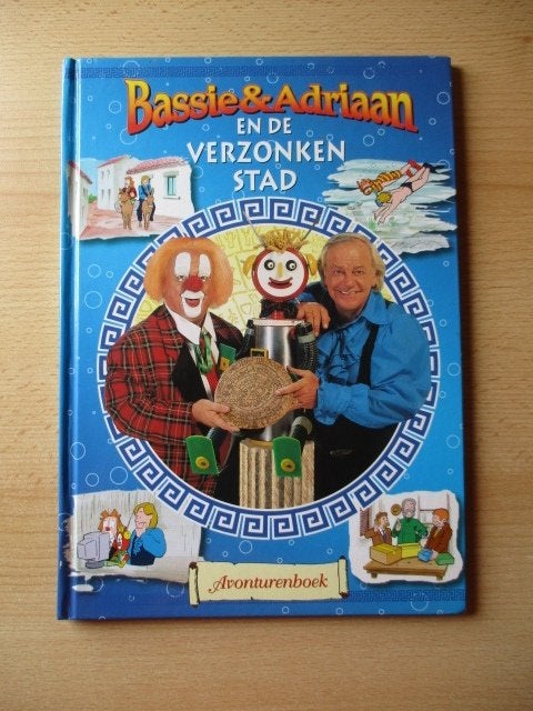 Bassie en Adriaan avonturenboek  en de verzonken stad, Boeken, Ophalen of Verzenden, Gelezen, Fictie algemeen