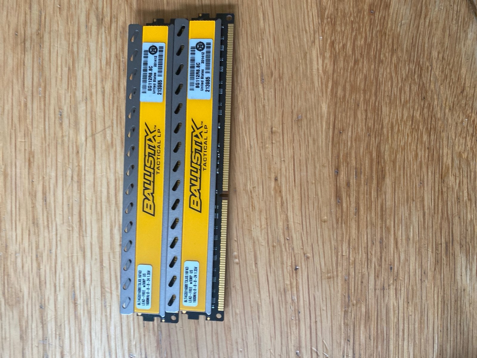 Crucial Ballistix Tactical LP DDR3 RAM - 2x 8GB (16GB), Computers en Software, RAM geheugen, Server, 8 GB, DDR3, Ophalen of Verzenden