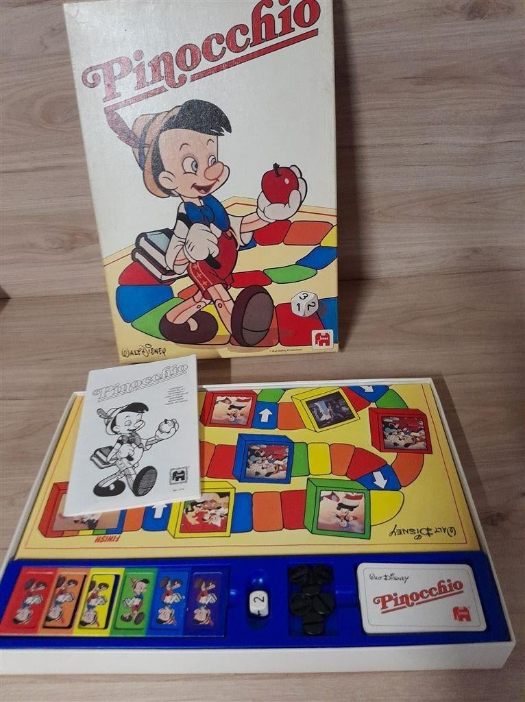 Pinocchio - s1351, Hobby en Vrije tijd, Gezelschapsspellen | Bordspellen, Verzenden, Zo goed als nieuw
