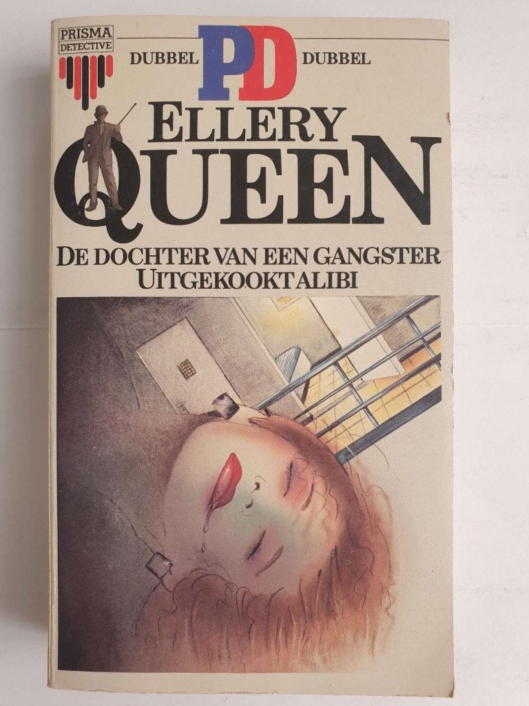 Ellery Queen, De dochter van een gangster, Uitgekookt alibi, Boeken, Detectives, Ophalen of Verzenden, Gelezen