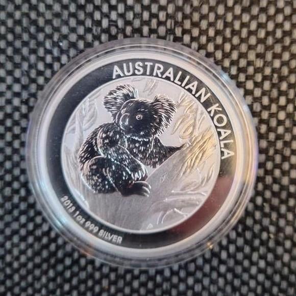 Koala 2013  1 Oz zilveren munt 1 Dollar 477.209 oplage, Postzegels en Munten, Munten | Oceanië, Ophalen of Verzenden, Zilver